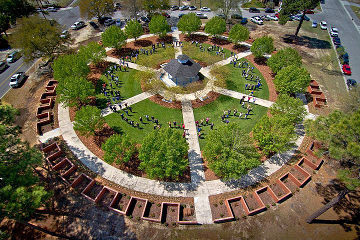 Wilmington's Rotary Wheel Garden
